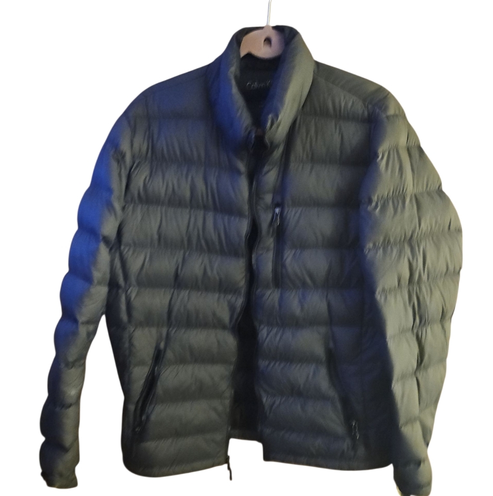 Men's Black Packable Puffer Jacket